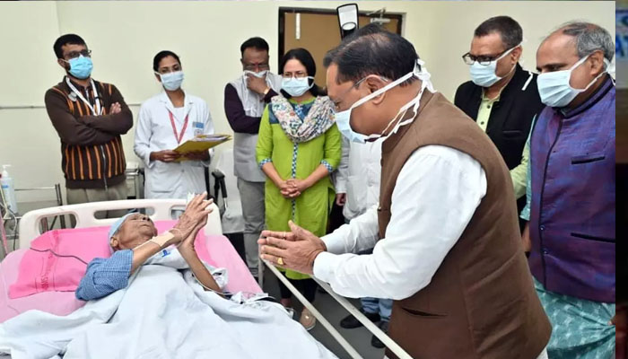 साय ने विनोद कुमार शुक्ल से की मुलाकात