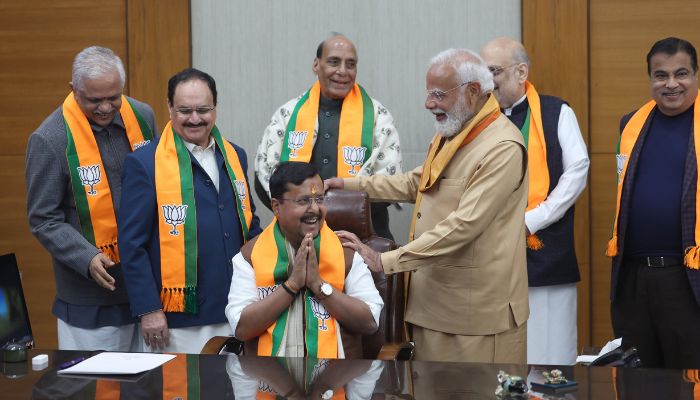 BJP President Nabin Tweet