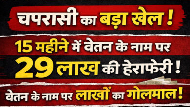 Chhattisgarh News : शिक्षा विभाग में हड़कंप, चपरासी ने 15 महीनों में 29 लाख का खेल कर दिया, पढ़े पूरी खबर