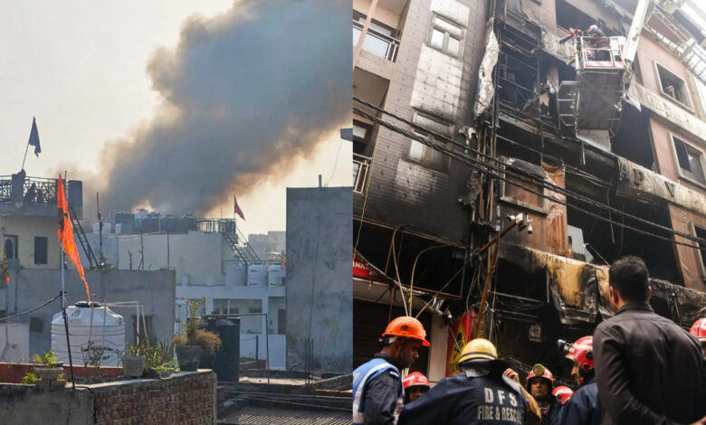 Death in Delhi Fire
