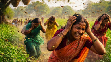 मधुमक्खियों के हमले