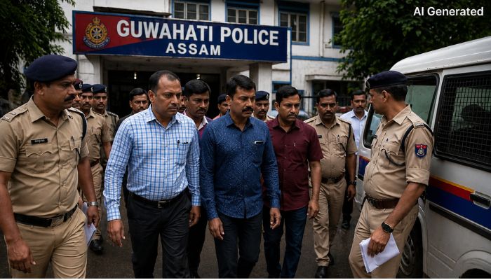 Raipur Police in Custody