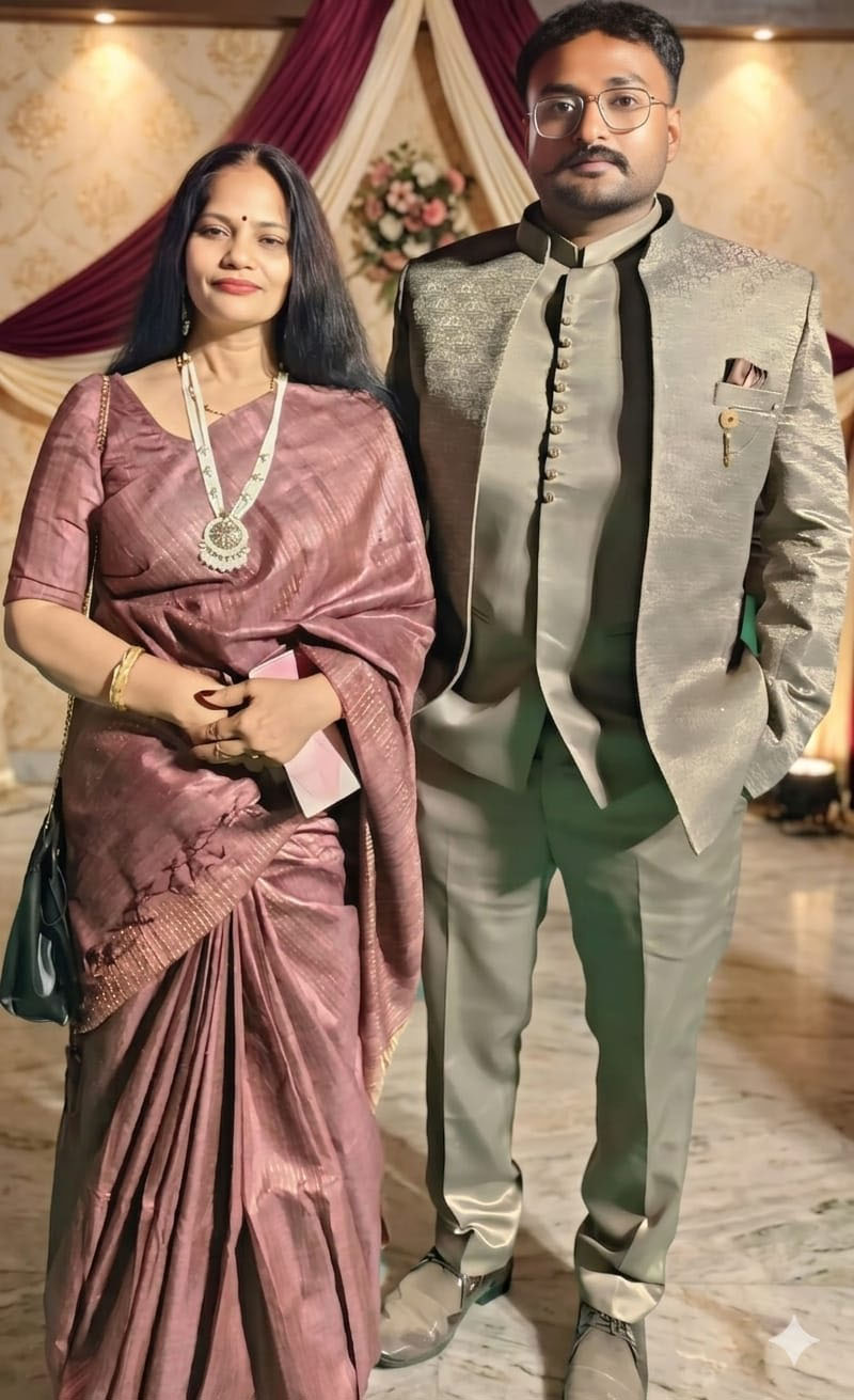 आचार्य श्री विशाल राजपूत एवं लेखिका डॉक्टर सरिता साहू