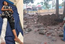 School Wall Collapse