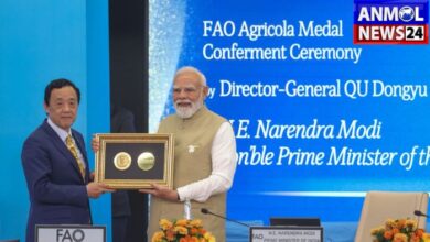 Modi Receives Agricola Medal