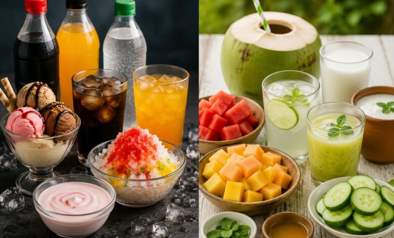 Summer Cooling Food