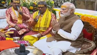 सोमनाथ मंदिर में प्रधानमंत्री मोदी की महापूजा